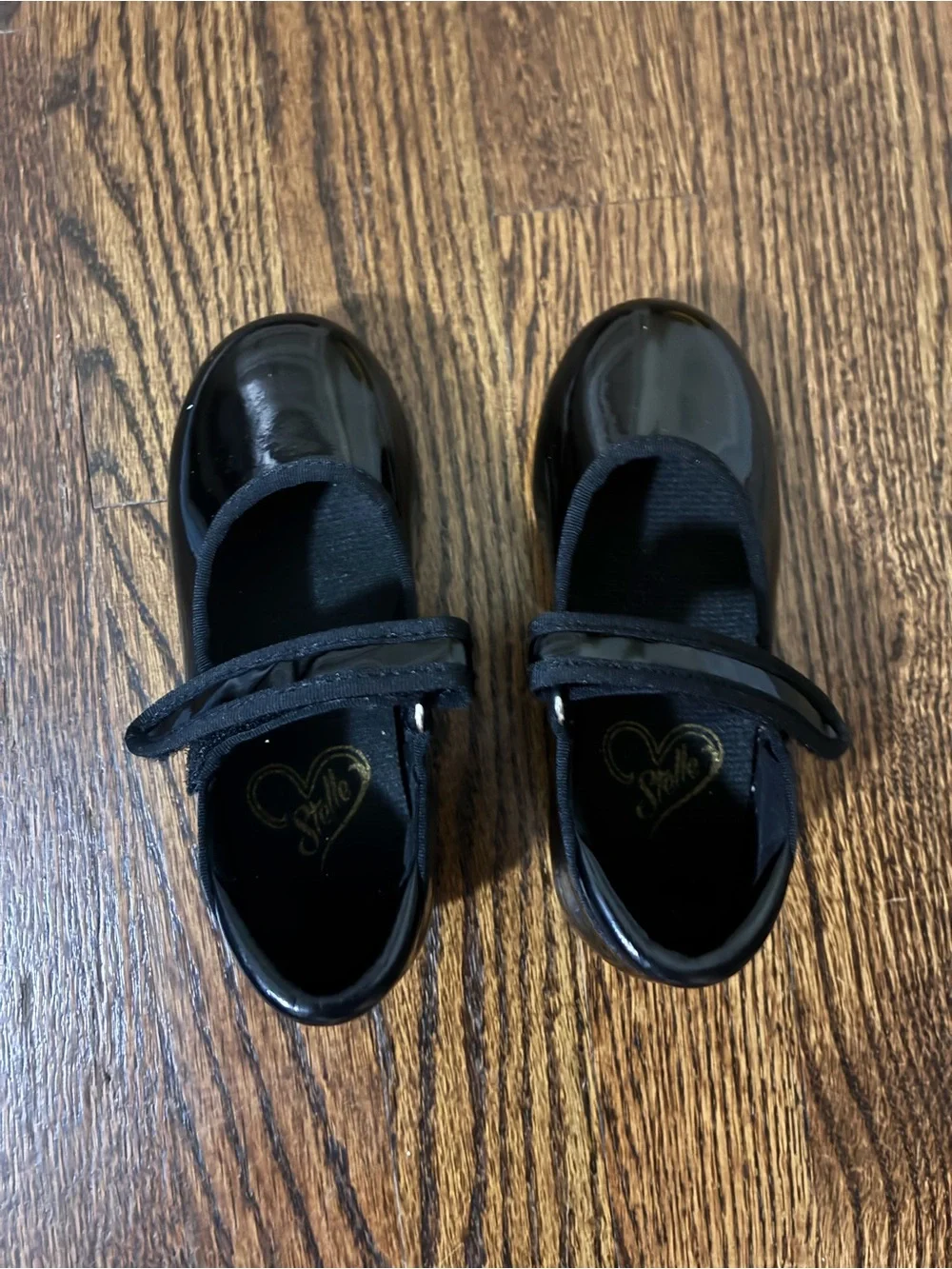 Toddler Girls Size 8 Black Tap Shoes